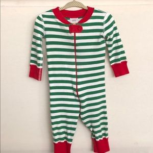 Hanna Andersson Stripe Onesie Pajama